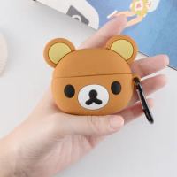 Rilakkuma Suitable for AirPods Pro Protective Case Cartoon 3rd Generation Apple 2nd Generation Wireless Bluetooth Headphone Case