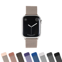 【General】Apple Watch 米蘭磁吸錶帶 蘋果手錶適用 42/44/45/49mm - 星光色(手錶 錶帶)