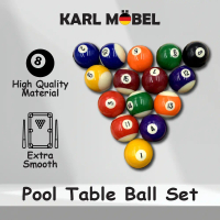 Snooker Pool Table ball Set Billiard Accessories 15 inch 52mm Diameter Set Bola Meja Snuker Kolam
