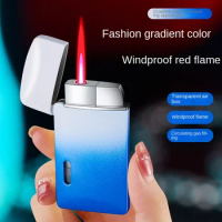 Torch Lighter Butane Gas Lighters Cigarette Smoke Smoking Accessories Unusual Windproof Inflatable Refill Gasoline Gifts For Men