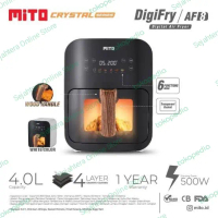 MITO DigiFry Digital Air Fryer Crystal Series : AF8