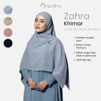 Audina Zahra Khimar Bandana Instan Syari Hijab Non Pet Bahan Ceruty Premium (Khimar Saja)