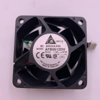 [ส่งฟรี] สุดคุ้ม for delta electronics AFB0612DH 6025 6cm 60mm fan 12V 1.1A 3 pin puter  พัดลม 60*60