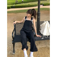 New Overall Jeans Wanita Hitam Celana Kodok Jeans Jumpsuit Jeans Wanita