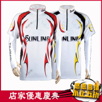【海釣客精品】Sunline 防曬釣魚服 短袖釣魚服 透氣速乾抗紫外線 戶外運動釣魚服 騎行服 短袖T恤 休閒上衣