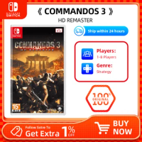 Commandos 3 - HD Remaster - Nintendo Switch Game Cartridge Physical Card for Nintendo Switch Oled Lite