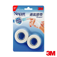 3M Nexcare 白色通氣膠帶透氣膠帶 17002 (半吋2捲入)