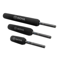 BOYA BY-PVM3000S/M/L Professional Supercardioid Condenser Microphone Mic for Video Interview Studio TV Audio Recorder