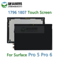 Original Pro 5 1796 Pro 6 1807 For Microsoft Surface LCD Display Touch Screen Digitizer LCD Display Replacement