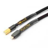 สายเคเบิล MOGAMI 2534 USB DAC สาย Lightning to Type B สเตอริโอ HIFI สายเคเบิลข้อมูลเสียงดิจิตอลสำหรั