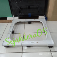 Roda Kaki Kulkas Putih Baut Full Besi 8 Roda Universal