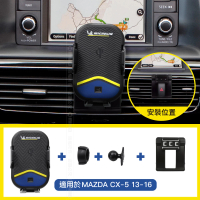 【Michelin 米其林】Qi 智能充電紅外線自動開合手機架 ML99(Mazda 馬自達 CX-5 2013~2016年)