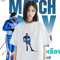 COD Winter Olympics 2026 T-shirt casual cotton mens เสื้อยืดคอกลมพิมพ์ลายผ้าฝ้ายS-5XLS-5XL