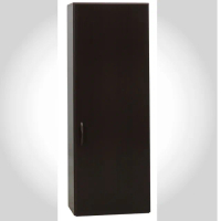 【文創集】艾蒂斯 環保1.4尺單門塑鋼高吊櫃/收納櫃(二色可選)