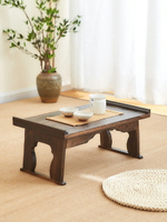 日式實木可折疊飄窗小桌 子床上書桌 榻榻米小茶幾地桌 簡約炕桌 矮桌日本 全館免運