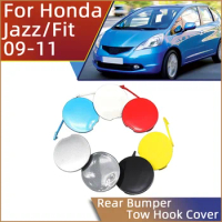 Rear Bumper Towing Hook Eye Cover Cap For Honda Fit / Jazz GE GE6 GE8 2009 2010 2011 71104-TF0-000 Hauling Trailer Lid Garnish