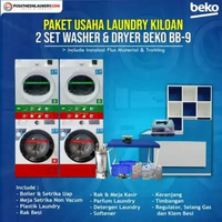 Paket Usaha Laundry Kiloan Beko PAKET 2 STACK