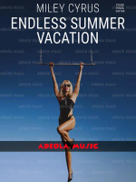 Buku Piano Artis Personal / (PA-103)MILEY CYRUS β ENDLESS SUMMER VACATION