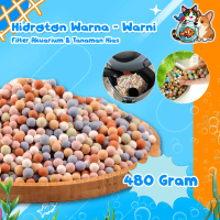 Hidroton Clay Pebbles Warna Warni Media Tanam & Filter Aquarium Berkualitas