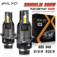 D4S D2R D4R Led ไฟหน้ารถ Canbus HID D1S Led Xenon หลอดไฟ1:1 Turbo D2S Led รถโคมไฟอัตโนมัติ6000K Plug