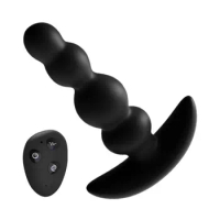 Propinkup Gourd Anal Plug Remote Control 10 Vibrations 3 Rotations Butt Plug Prostate Massager