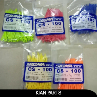 Kabel Ties CS 100 SIGMA WARNA ORANGE