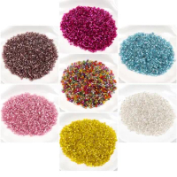 Wholesale 16 colors 2x3mm 700pcs Lined Crystal Glass Spacer beads Czech Seed Tube Beads For Jewelry Handmade DIY
