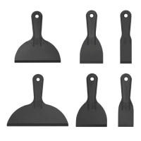 High-Quality Plastic Putty Knives Set 6Pieces Wall Putty Filler Spatula Scrapers for Patching, Smoothing, and Filling Dropship