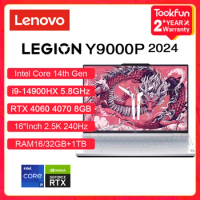 Lenovo Gaming Laptop LEGION Y9000P (Pro 5i Gen 9) 2024 Intel i9-14900HX NVIDIA RTX 4060 4070 16"Inch