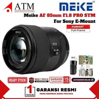 Lensa Meike AF 85mm f1.8 Pro STM Fullframe Lens Camera Meike 85 mm f/1.8 Pro Garansi Resmi For Sony