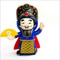川劇變臉娃娃玩具特色臉譜玩偶中國風創意成都熊貓基地紀念品禮物