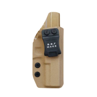 G19 Holster IWB Kydex Holster Custom Fit: Glock 19 19X 25 44 45 (Gen 1 2 3 4 5) &amp; Glock 23 32 (Gen 3 4) - Right