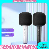 Maono Mkp100 Karaoke Microphone Ktv Wireless Bluetooth Customized Dsp Chip Hifi Level Volume Music M