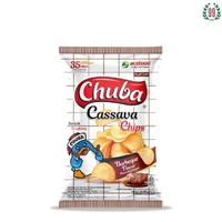 CHUBA CASSAVA CHIPS BARBEQUE 120GR
