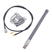 New Antenna Kit Type N Male For Bobcat For Helium For LoRa For Omni Fiberglass Outdoor Antenna Vertical Polarization