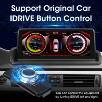 NAVIGUIDE 12.3 Inch Wireless CarPlay Android Auto Multimedia Touch Screen For BMW 3 Series E90 E91 E92 E93 Head Unit