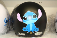 大賀屋 全罩式 安全帽 史迪奇 三色 抗UV 鏡片 機車安全帽 全罩安全帽 迪士尼 Disney T0001 564