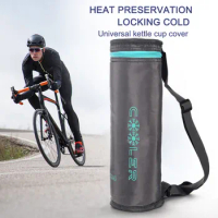 Portable Insulation Fashion Insulated Thermos Bag Bottle Bag Thermal Ice Cooler Warmer Cup Bag For Man Women