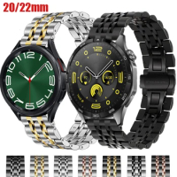 22mm 20mm Metal Band For Amazfit Bip 3 GTS 4 3 2mini/4Mini/GTR 2 3Pro 4 Huawei GT4 3 2E Strap Samsung Watch 3 4 5 6 S3 Active 2