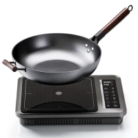 Induction cooktop Frying pan Smart Hot plate electric cooker Touchscreen induction stove Home appliances 3500W induction cooker