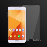 Tempered Glass For Samsung Galaxy C9 Screen Protector Film For Samsung Galaxy C9 2.5D Curved Edge Screen Front Film HD