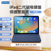 【Kamera 佳美能】For iPad 10代 10.9吋 磁吸鍵盤保護套組(F15)