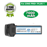 2022 New LOSONCOER 7000mAh For Hubsan Zino Pro+ , Zino Pro Plus RC Drone Spare Parts Battery Quadcopter Spare Parts Accessories