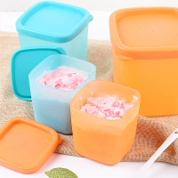 Ice cream box with lid, food-grade, for homemade ice cream, home-use cold drink box, ice cream mold,