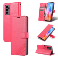 Flip Case for Vivo Y27 Y35 5G T1 Pro V27 V27e V29 V23 V23e V17 V15 Y9s Wallet Cover T1Pro Protective Casing Holder with Pocket