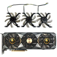 NEW 3FANS/SET 4PIN MANLI GTX 1080 Gallardo GPU FAN，For MANLI RTX 2070Super、2080、2080Super、2080TI Gallardo Video card cooling fan