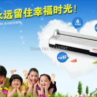 A4 6 in 1 Multifunction laminator laminator a plastic machine with roller the cutter laminator