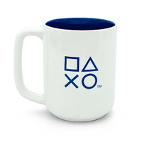 PlayStation OLP 馬克杯 白(海軍藍logo)