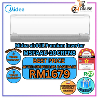 2025 new Midea 1.0HP-3.0HP Inverter Aircond 4/5 Stars MSFAAU/MSEPB/MSXS/MSAGB Series cod