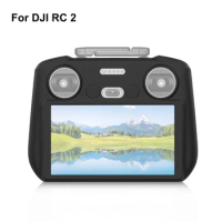 PULUZ Silicone Protective Case For For DJI Mini 4 Pro/ Air 3 DJI RC 2 with Screen Remote Control Shockproof Soft Cover Accessory